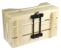 RACKTIME Holzbox "Woodpacker" Inkl. Snap-It 1.0 Systemadapter -Fahrradzubehör Geschäft racktime holz kiste holz box woodpacker echtholz